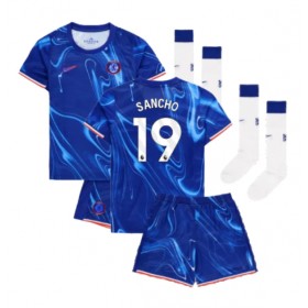 Chelsea Jadon Sancho #19 Heimtrikot 2024-25 Kurzarm (+ kurze hosen)